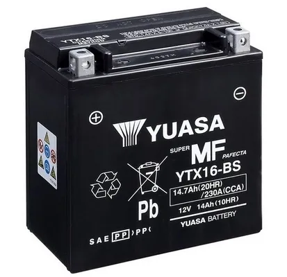 Акумуляторна батарея, АКБ YTX16BS Yuasa