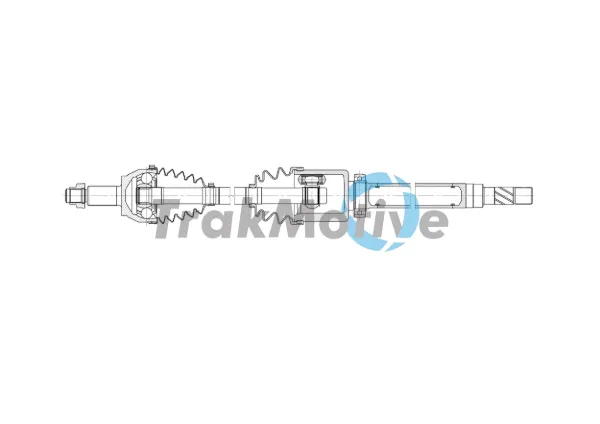 Піввісь права 302065 Trakmotive/Surtrack