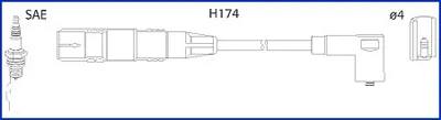 Високовольтні дроти 134787 Hitachi