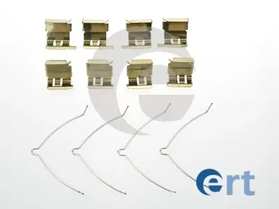 Комплект пружинок кріплення дискових колодок, передніх 420082 ERT