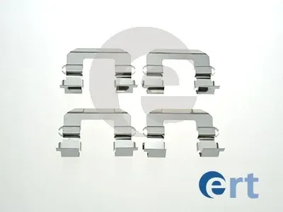Комплект пружинок кріплення дискових колодок, передніх 420199 ERT