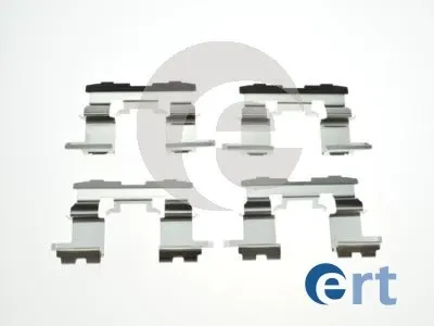 Комплект пружинок кріплення дискових колодок, передніх 420215 ERT