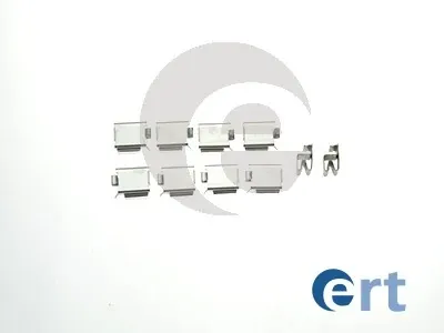 Комплект пружинок кріплення дискових колодок, передніх 420039 ERT