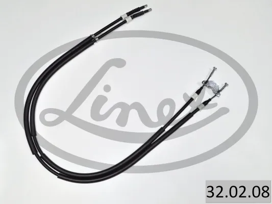 Трос ручного гальма задній, правий/лівий 320208 Linex