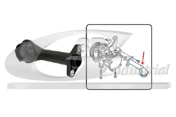 Маслоприймач Audi A3 8VS, 8VM