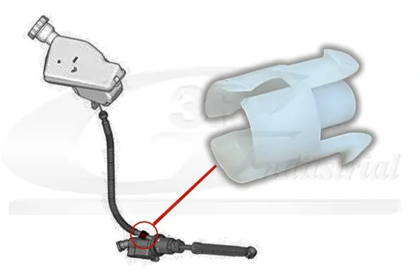 Вилка зчеплення 9800212480 Peugeot/Citroen