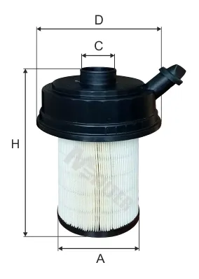 Повітряний фільтр A8036 Mfilter
