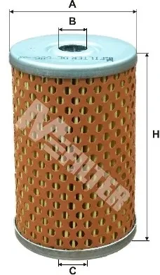 Паливний фільтр DE686 Mfilter