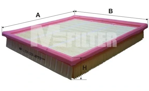 Повітряний фільтр K206 Mfilter