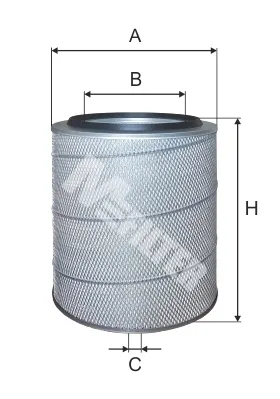 Повітряний фільтр A256 Mfilter