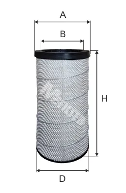 Повітряний фільтр A80451 Mfilter