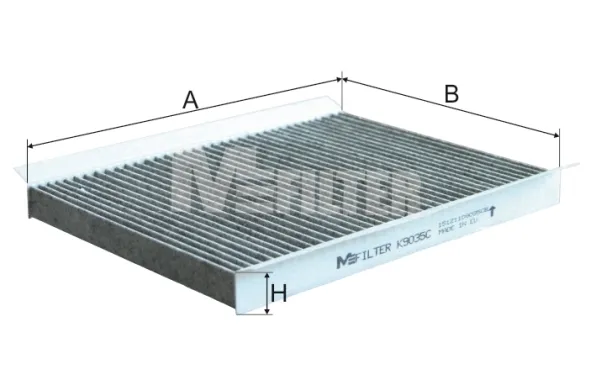 Фільтр салону K9035C Mfilter
