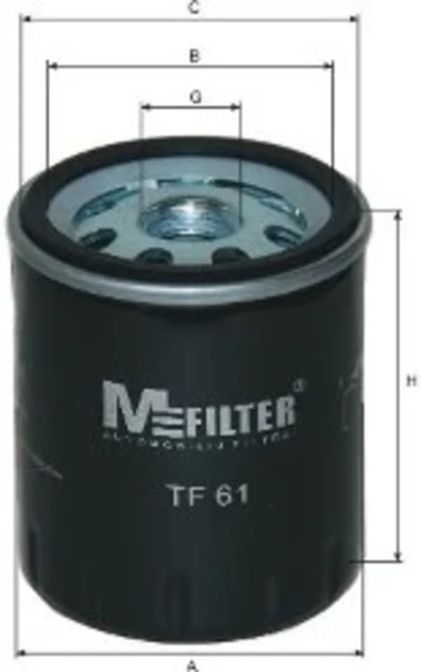 Масляний фільтр TF61 Mfilter