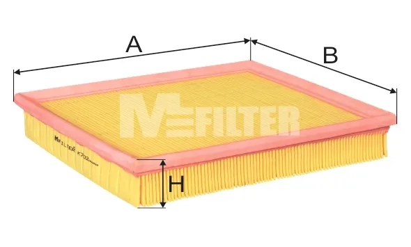Повітряний фільтр K702 Mfilter