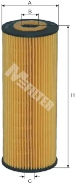 Масляний фільтр TE622 Mfilter
