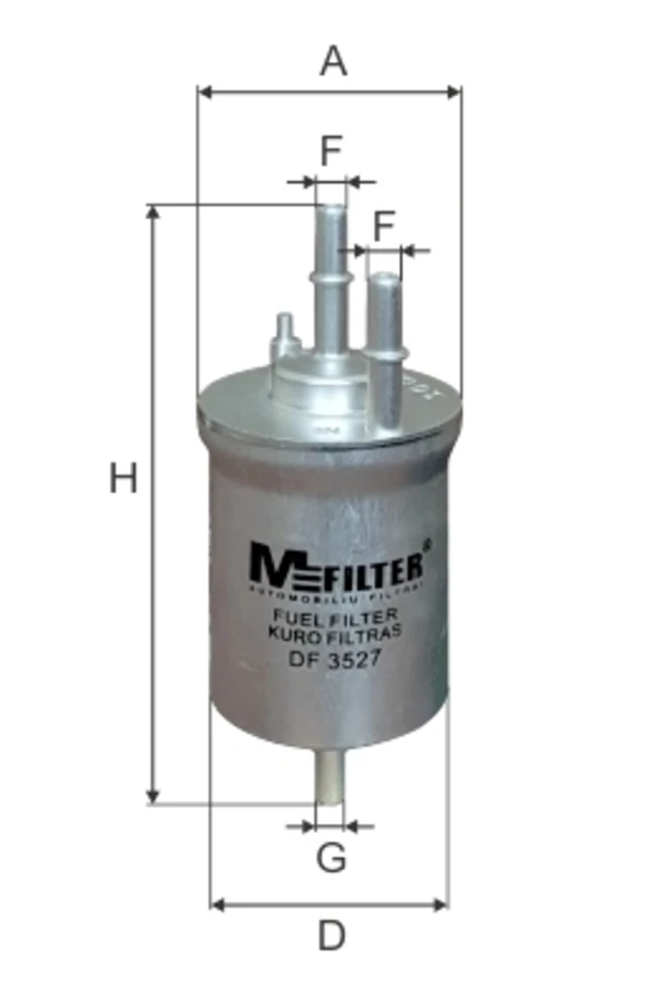Паливний фільтр DF3527 Mfilter