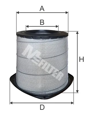 Повітряний фільтр A511 Mfilter