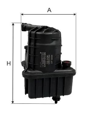 Паливний фільтр DF3586 Mfilter