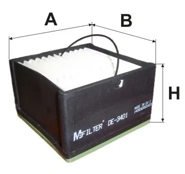 Паливний фільтр DE3401 Mfilter