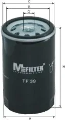 Масляний фільтр TF39 Mfilter
