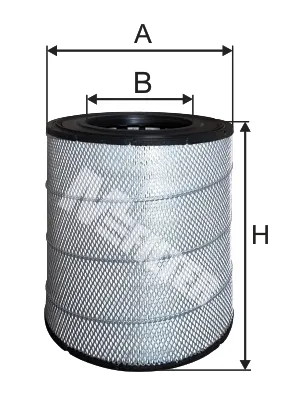 Повітряний фільтр A544 Mfilter
