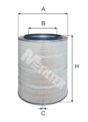 Повітряний фільтр A8073 Mfilter
