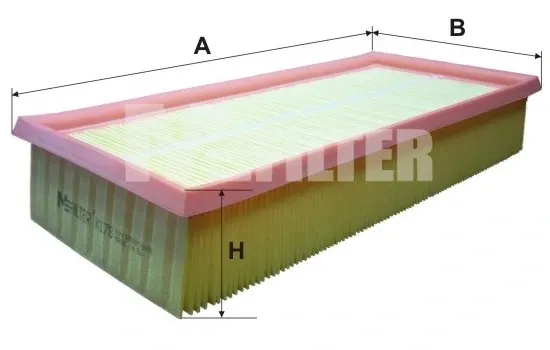 Повітряний фільтр K178 Mfilter