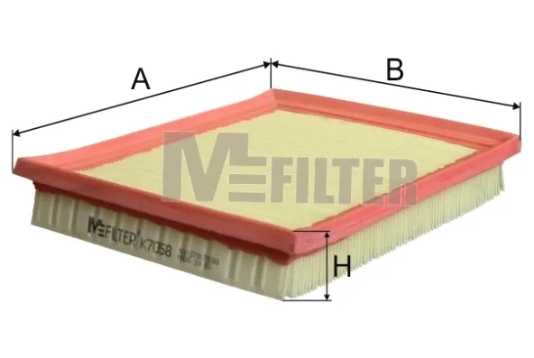 Повітряний фільтр K7058 Mfilter