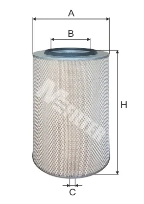 Повітряний фільтр 74051109560 GAZ