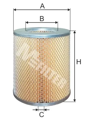 Повітряний фільтр A593 Mfilter