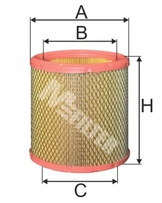 Повітряний фільтр A393 Mfilter