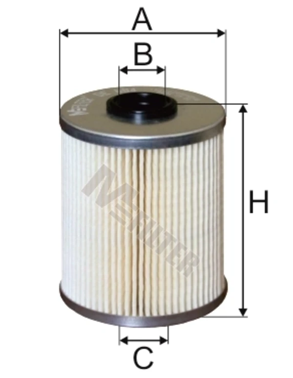 Паливний фільтр DE684 Mfilter