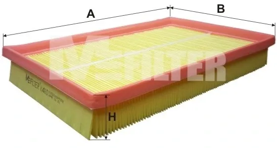Повітряний фільтр K410 Mfilter