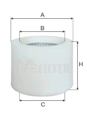 Повітряний фільтр A8035 Mfilter