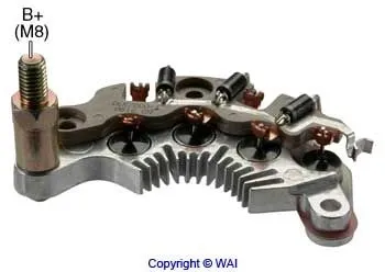 Діодний міст Opel Astra H