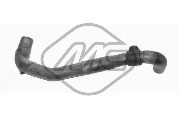 Шланг/патрубок радіатора охолодження, нижній 08954 Metalcaucho