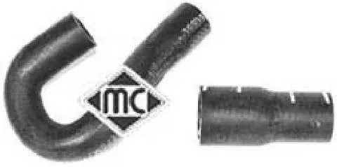 Патрубок термостата 08891 Metalcaucho