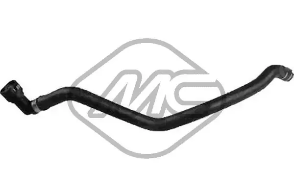 Шланг розширювального бачка, нижній 09384 Metalcaucho