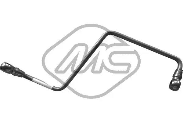Трубка/шланг подачі масла до турбіни 92169 Metalcaucho