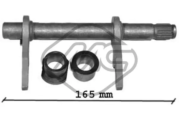Вилка зчеплення 05707 Metalcaucho