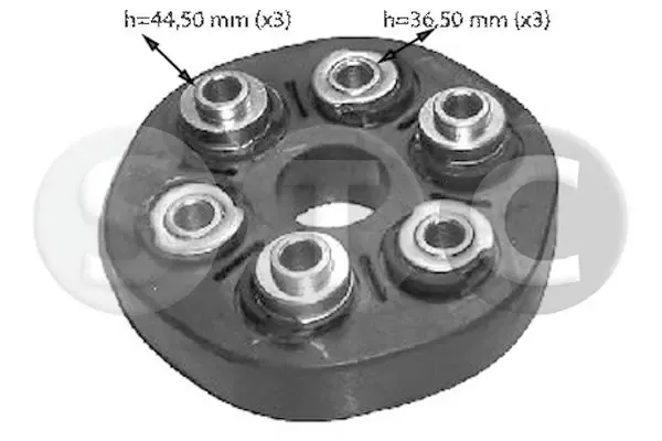 Еластична муфта T404417 STC