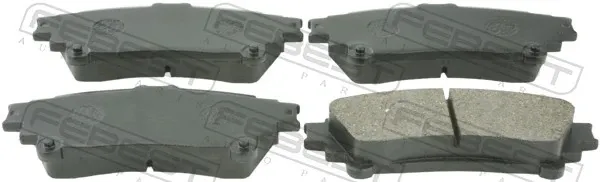Задні гальмівні колодки 0101GGL15R Febest