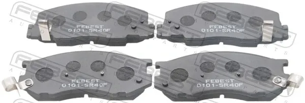 Передні тормозні колодки 0101SR40F Febest