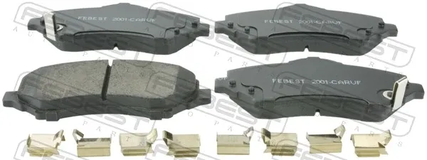 Передні тормозні колодки 2001CARVF Febest