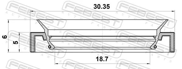 Ремкомплект рульової рейки Opel Astra H
