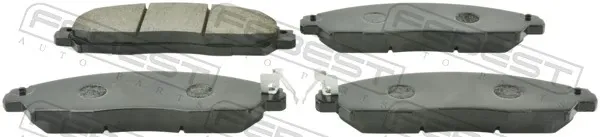 Передні тормозні колодки 0201D23MF Febest