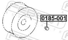 Гайка колеса на Toyota Corolla  E15