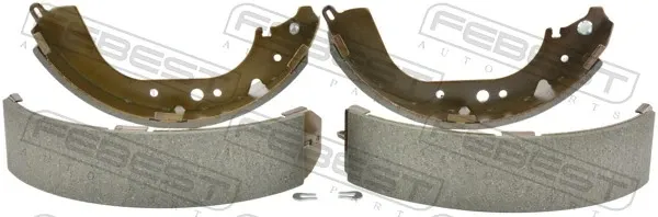 Колодки гальмові задні, барабанні 0102HDJ100R Febest
