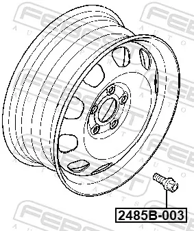 Колісний болт BMW 5 E39