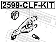 Вилка зчеплення 2599CLFKIT Febest